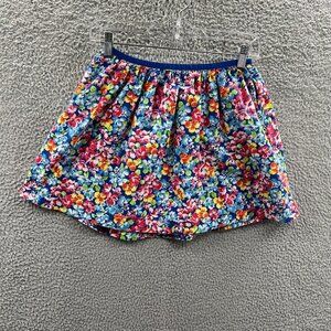 Polo Ralph Lauren Women Mini Skirt XL Floral Y2K Cottagecore Kidcore Boho Summer